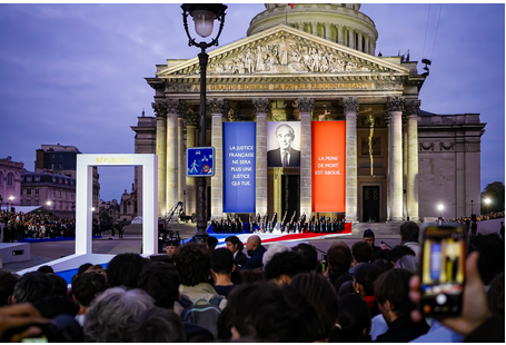 Robert Badinter au Panthéon