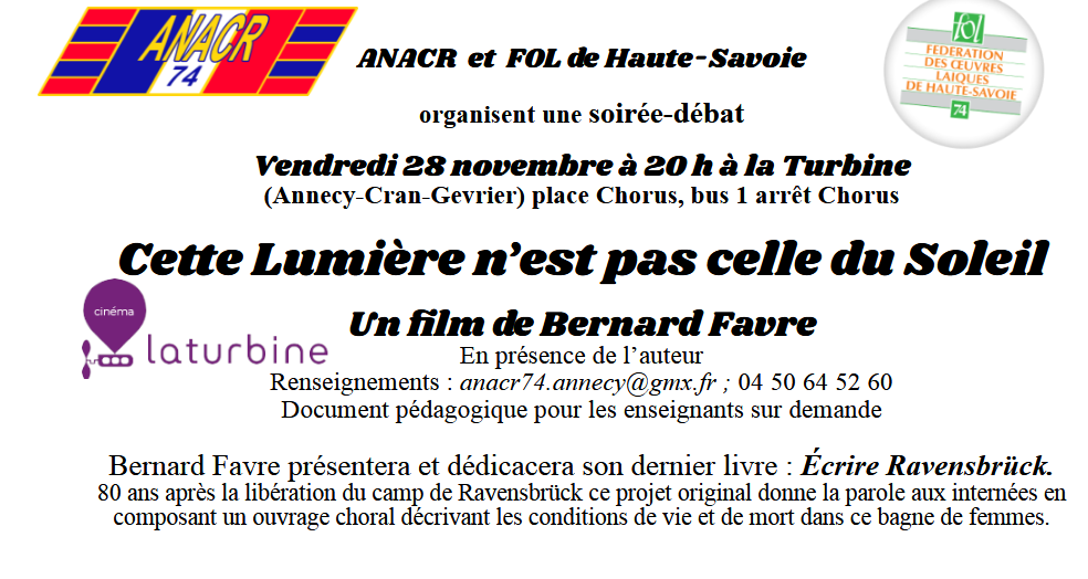 Film de Robert FAVRE-Témoignages de Résistants de la région